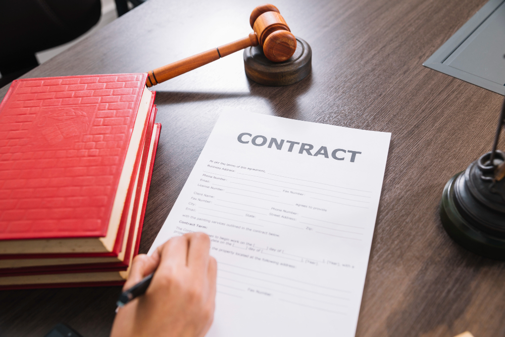 Reviewing a contract